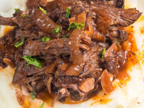 Braised chuck roast