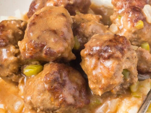 Cajun meatball stew
