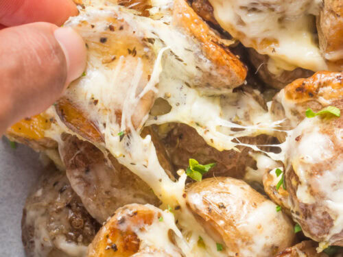 cheesy roasted potatoes