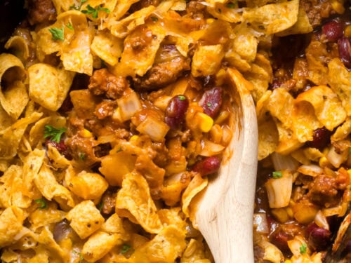Crockpot frito pie