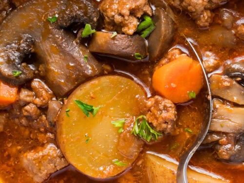 Crockpot witches brew stew
