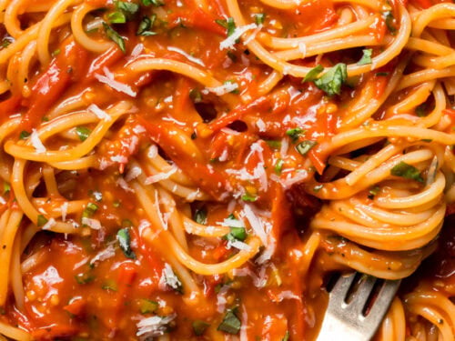 Roasted cherry tomato sauce