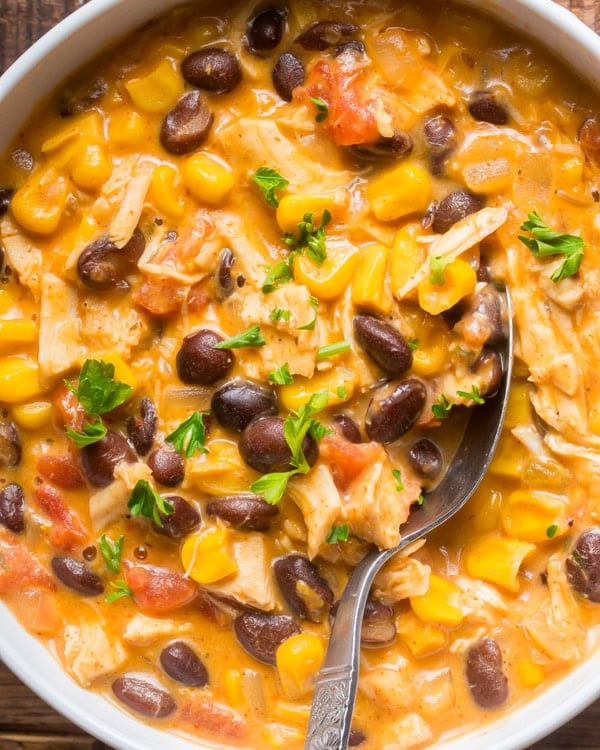Southwest chicken chili