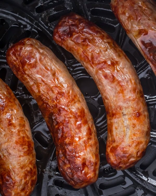 air fryer bratwurst