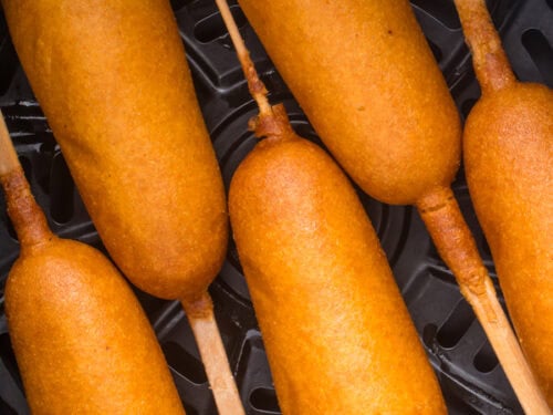 Air fryer corn dogs