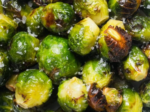Air fryer frozen Brussels sprouts