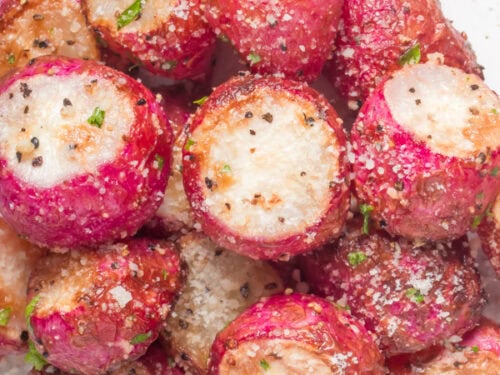Air fryer radishes
