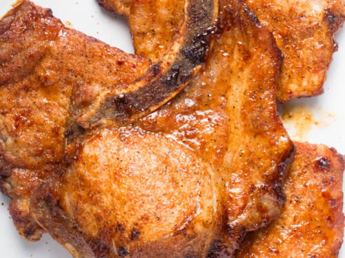 Air fryer thin pork chops