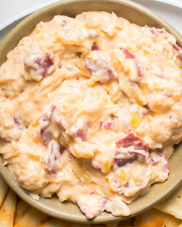 Crockpot Reuben dip