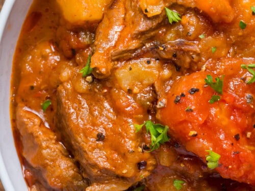 Hawaiian beef stew