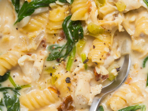 Tuscan chicken soup