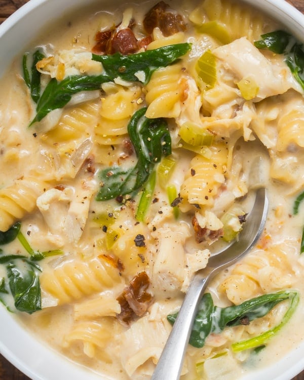 Tuscan chicken soup