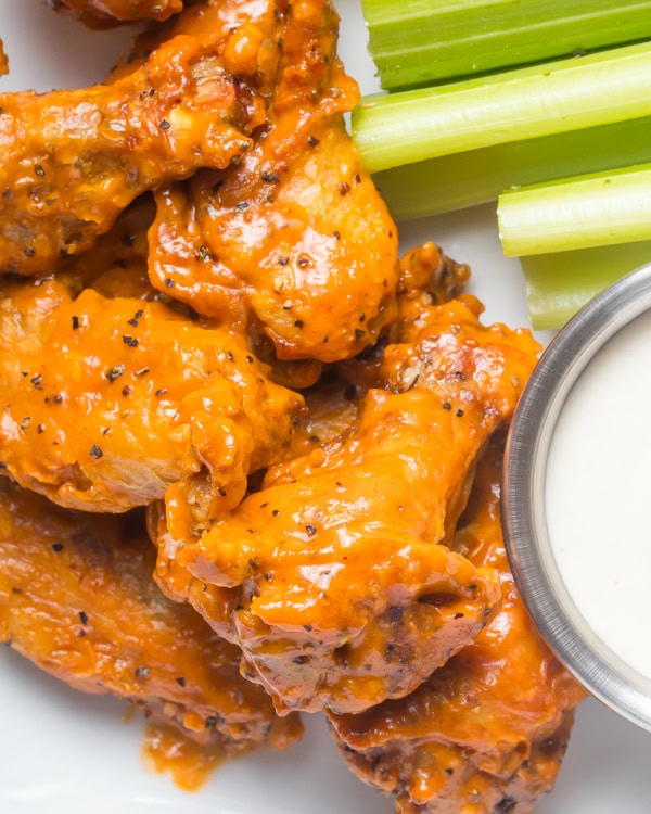 Air fryer buffalo wings