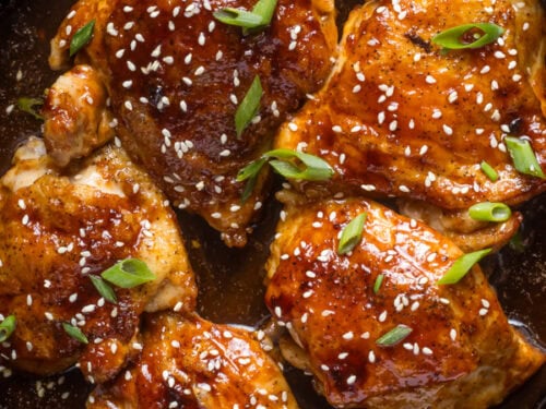 Asian chicken thighs