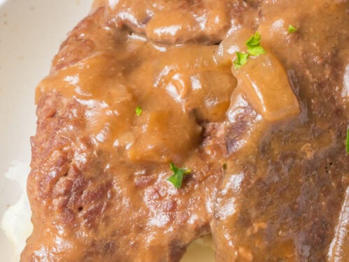 Crockpot cube steak