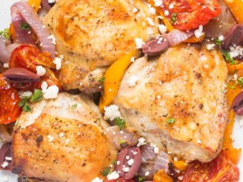 Greek chicken thighs