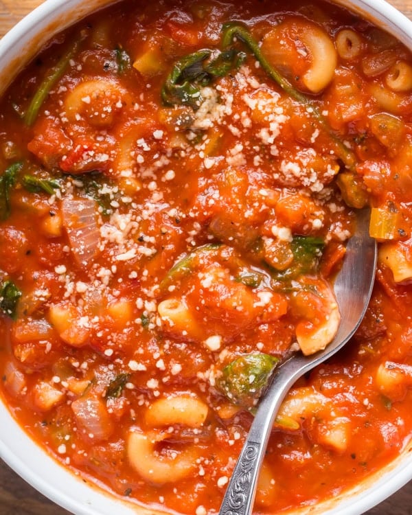 Tomato Florentine soup