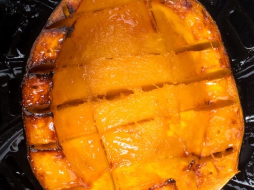 Air fryer acorn squash