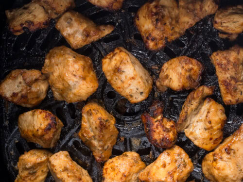 Air fryer chicken bites