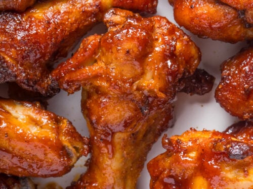 Baked bbq chicken wings