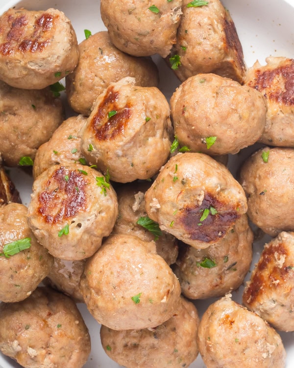 baked turkey meatballs