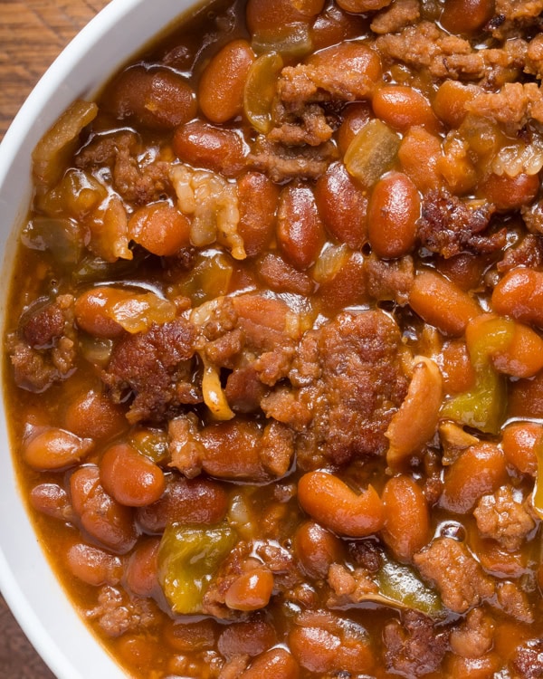 Cowboy baked beans