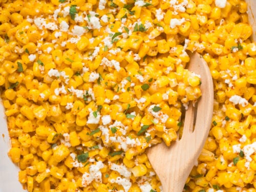 Mexican street corn casserole
