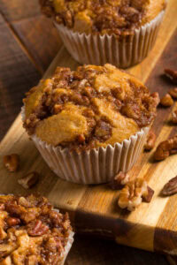 Sweet Potato Muffins With Streusel Topping