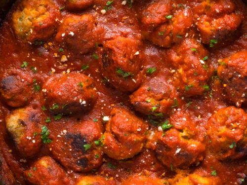 Italian turkey meatballs