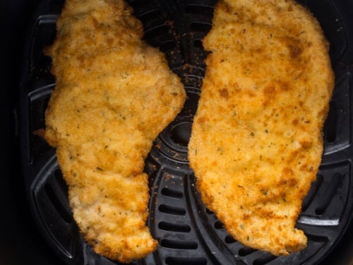 Air fryer chicken cutlets