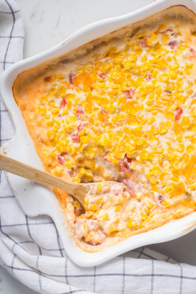 Corn Casserole With Cream Cheese 2 Corn casserole with cream cheese