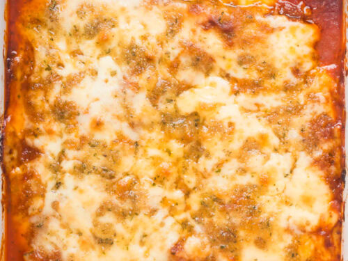 Zucchini parmesan