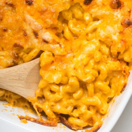 Southern baked mac and cheese