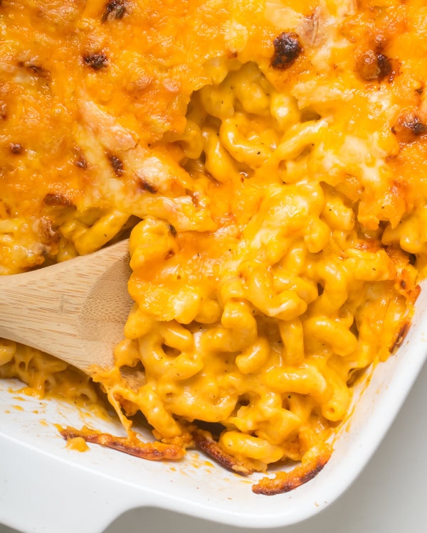 Southern baked mac and cheese