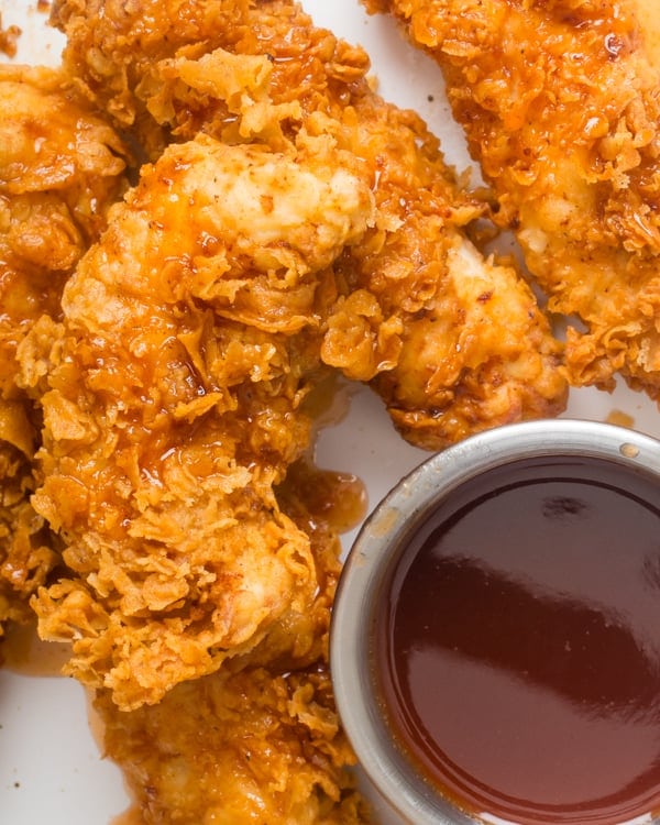 Hot honey chicken tenders
