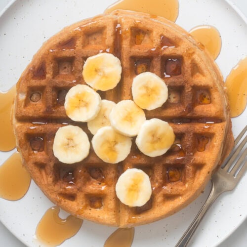 banana waffles