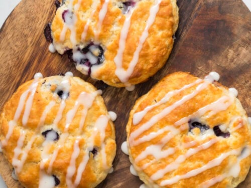 Blueberry biscuits