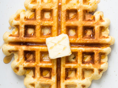 Cornbread waffles