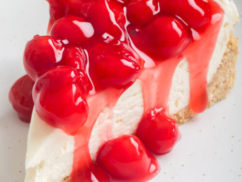 No bake cherry cheesecake