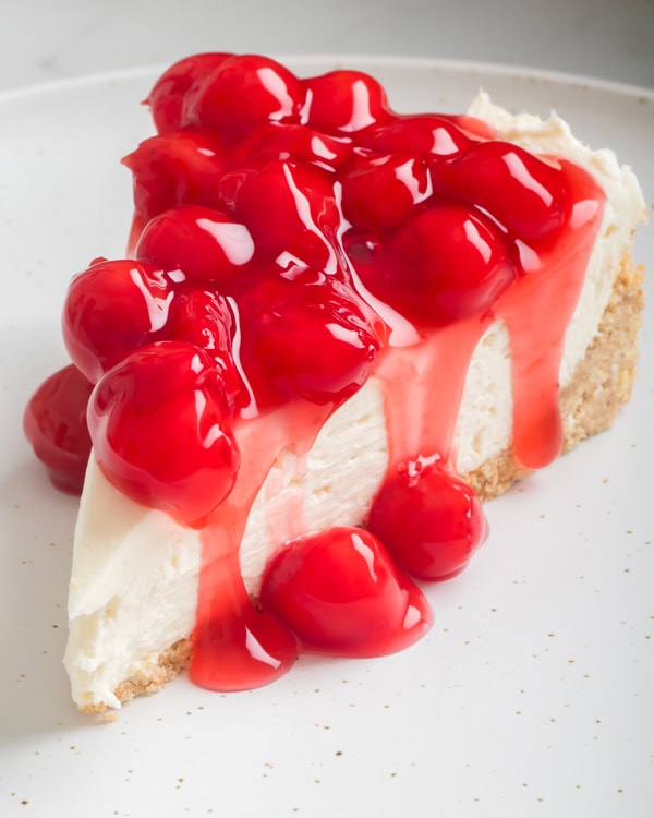 No bake cherry cheesecake