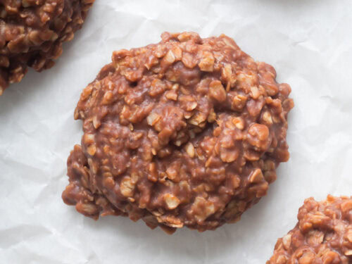 No bake chocolate oatmeal cookies