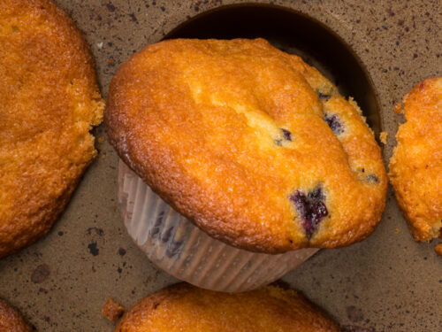 Pancake mix muffins