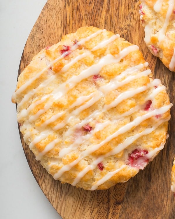 strawberry biscuits