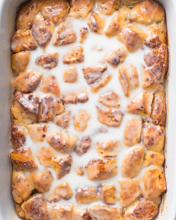 Cinnamon roll casserole