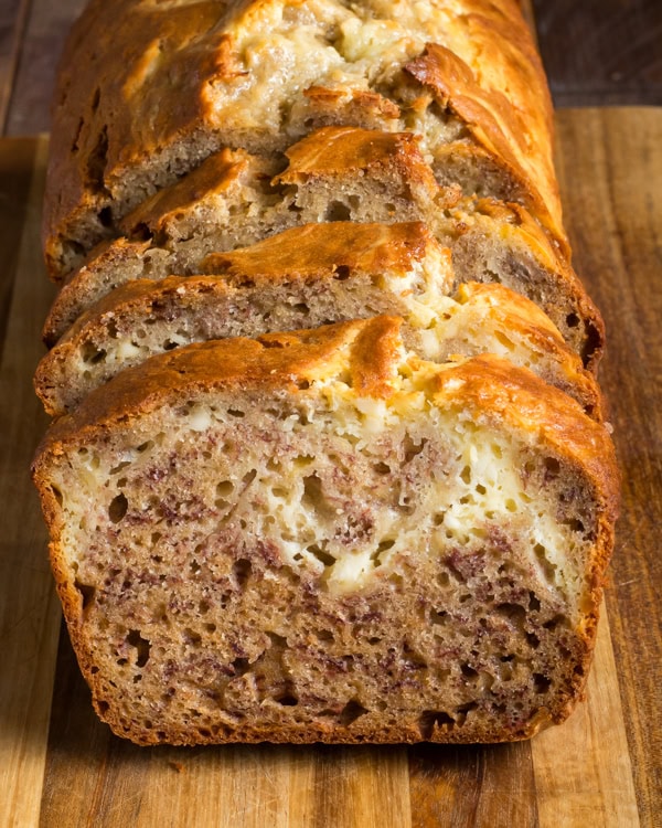 cream cheese banana bread