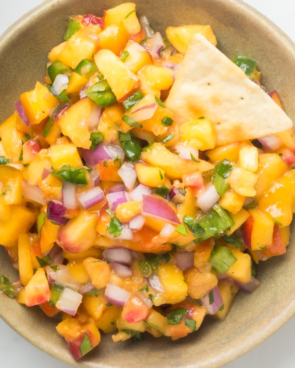 peach salsa