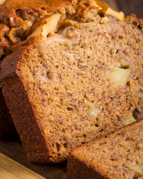 Apple banana bread