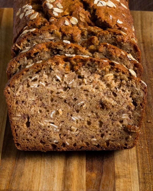 banana oat bread