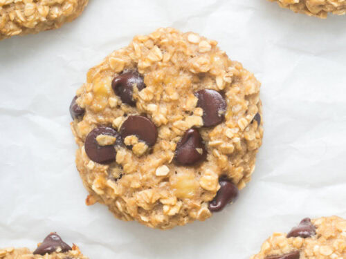 banana oatmeal cookies