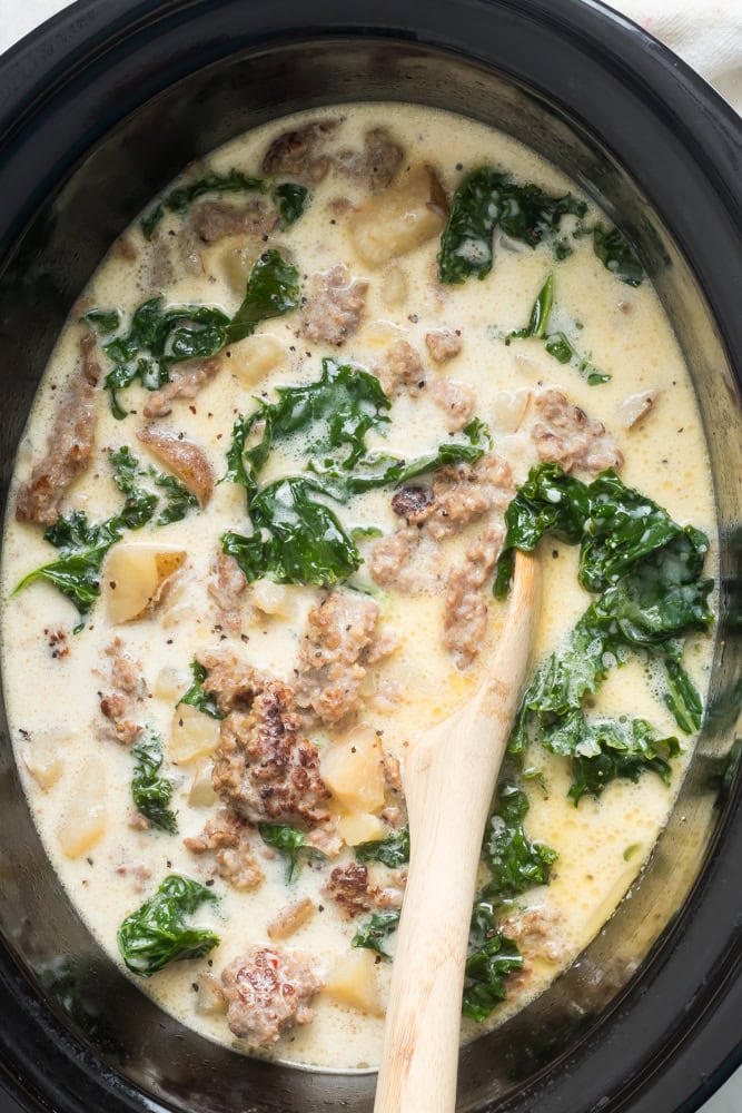 Crockpot Zuppa Toscana 2 Crockpot zuppa toscana